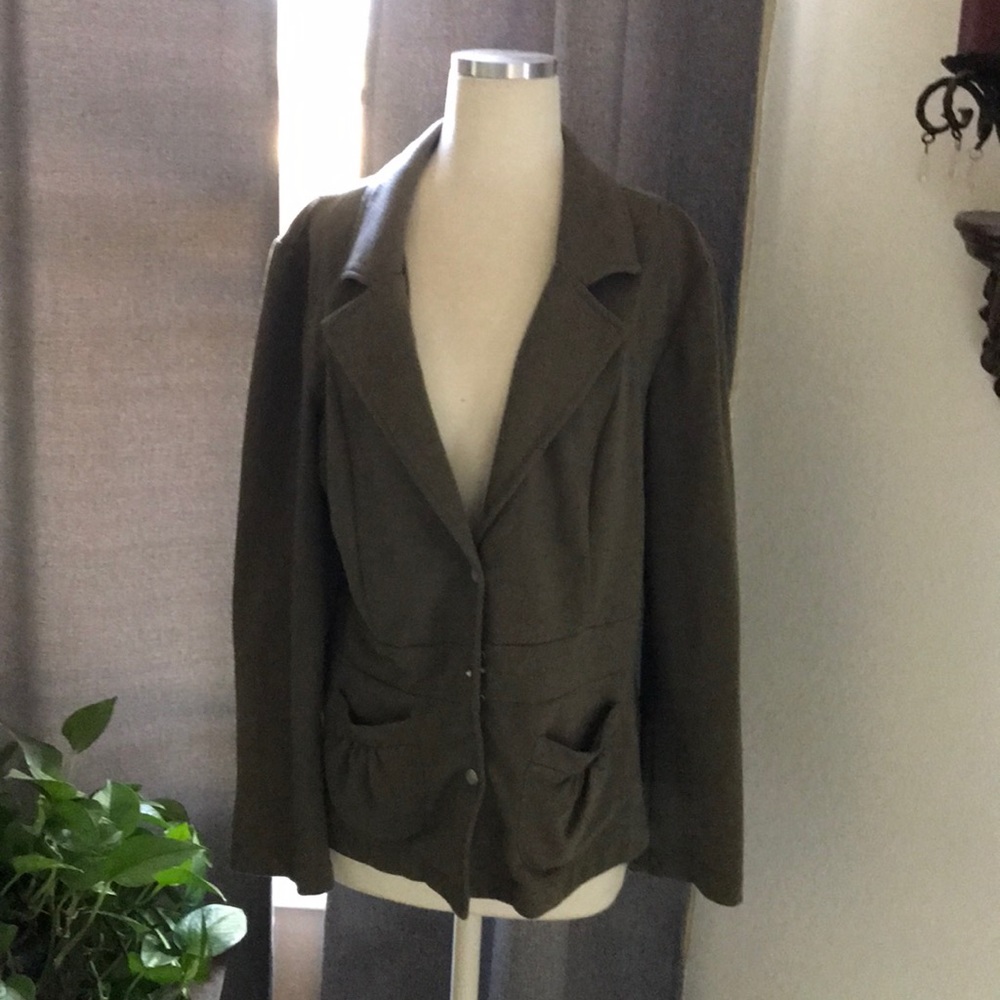 Army green jacket